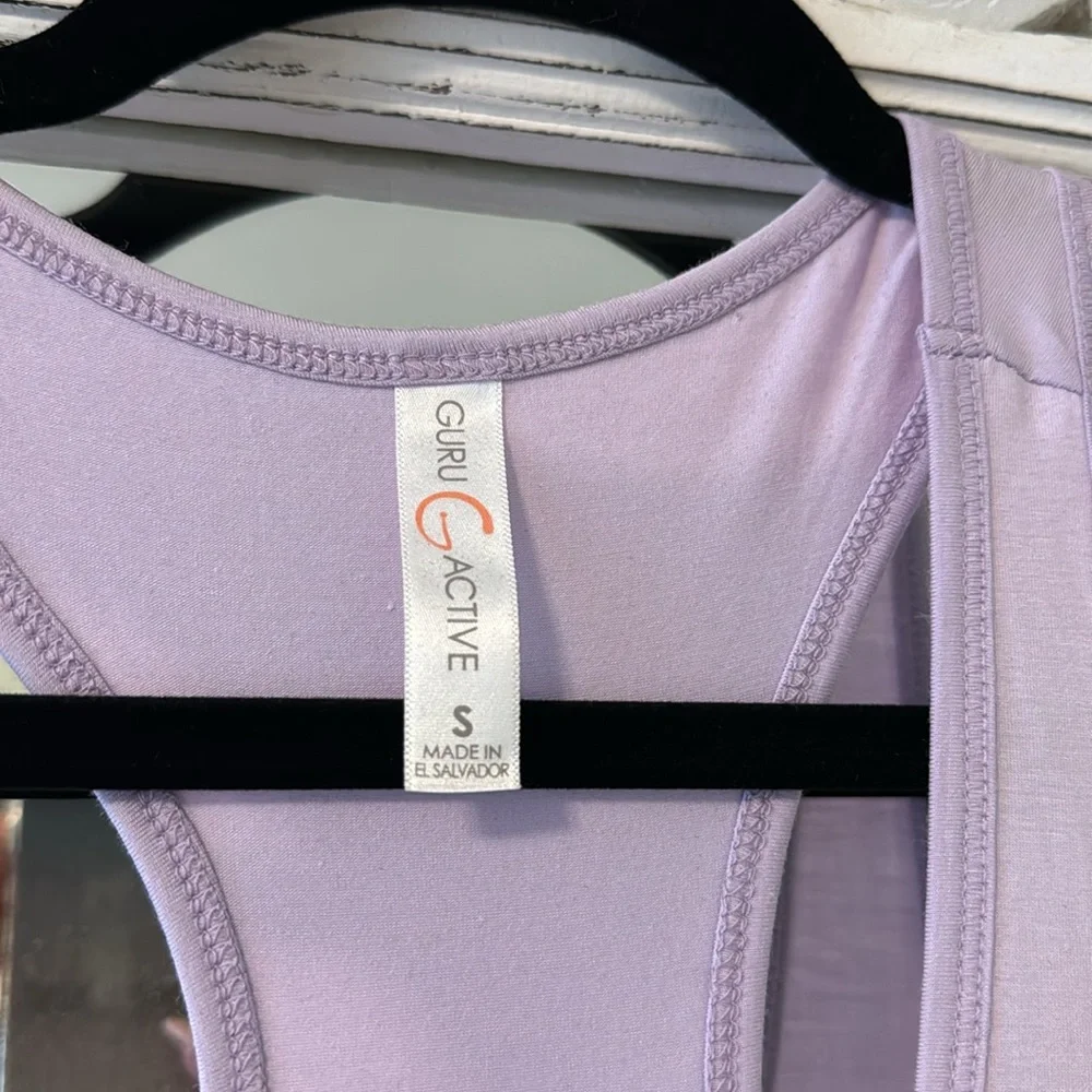 Don’t Quit lavender run tank - Picture 3 of 4